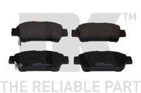 Nk 224554 Bremsbelagsatz, Scheibenbremse FüR Toyota
