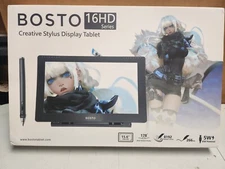 Bosto 16HD Series 15.6” Creative Stylus Display Tablet