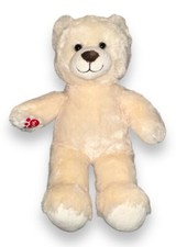 Build A Bear Lil' Coconut Cub Cream 16" Bear Plush 2010