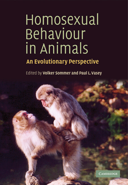 Homosexual Behaviour in Animals An Evolutionary Perspective Sommer Vasey