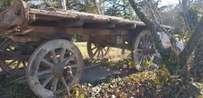 Carro agricolo in legno in ordine, completo 1940
