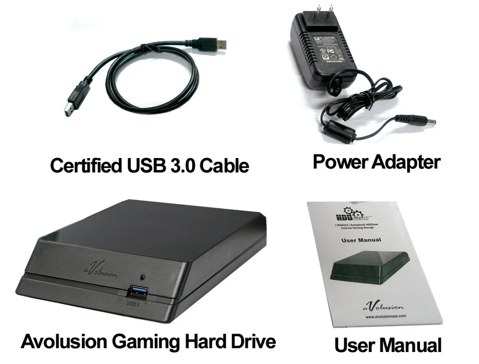 New Avolusion HDDGear 5TB (5000GB) USB 3.0 External XBOX ONE Gaming Hard Drive - Image 4 of 4
