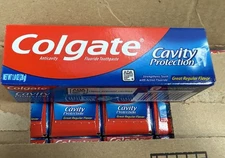 Case Of 24 Colgate Toothpaste Cavity Protection Regular Flavor 1 oz Exp 12/2026