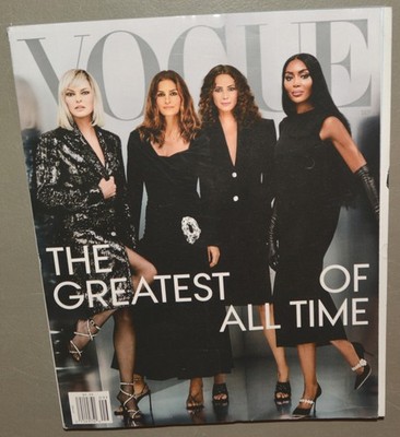 Vogue magazine - September 2023 - supermodels Evangelista, Crawford, Turlington