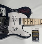 PANTERA SIGNED VULGAR DISPLAY OF POWER GUITAR PHIL ANSELMO REX BROWN JSA COA — photo 2