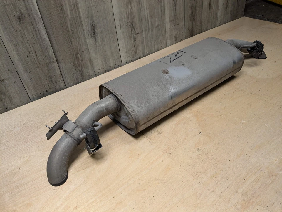 18-23 OEM AUDI Q5 SQ5 Rear Exhaust Muffler Pipe - Изображение 2 из 4