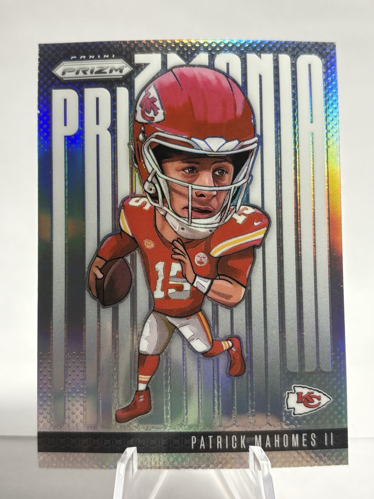 PATRICK MAHOMES II 2024 PANINI PRIZM #11 PRIZMANIA CASE HIT CHIEFS SP