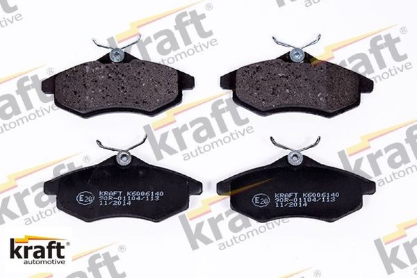 Kraft 6006140 Bremsbelagsatz FüR Scheibenbremse Bremsbelagsatz FüR Citroen-image