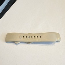 Fitbit Charge 6 Beige Silicone Two-Piece Replacement Strap Band 22 mm