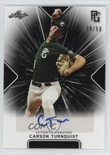 2021 Leaf Perfect Game National Showcase Black /50 Carson Turnquist Auto 1k9t