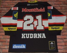 Camisa Trikot De Hockey Sobre Hielo Mountfield Kudrna 21 Talla XL