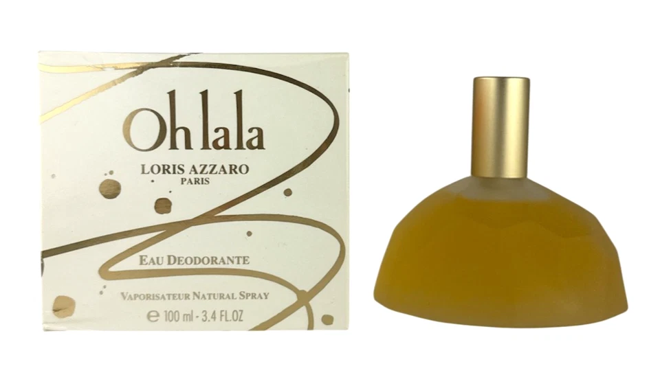 (79,99EUR/100ML) 100ML VINTAGE LORIS AZZARO OH LA LA EAU DEODORANTE SPRAY NEU