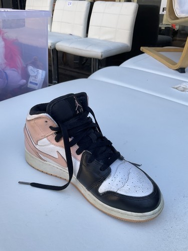 Nike Pink Black White - Air Jordan (UK Size 6) - Free Uk Posting - Bild 11 von 20
