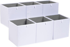 Collapsible Closet Organizer Cube Storage Bins, Space-Saving Storage Baskets for