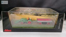 SCHUCO 1:43 Guldner A4M Tractor & Trailer - Collectible