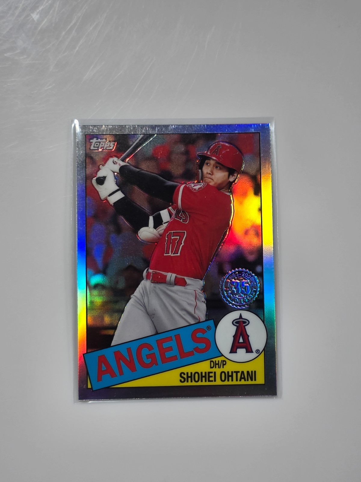 SHOHEI OHTANI #85TC-7 1985 35th Anniversary LA ANGELS DODGERS 2020 Topps Chrome