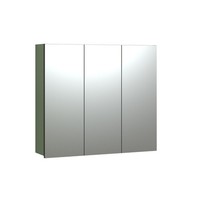 Trendteam Spiegelschrank Badspiegel Badschrank Spiegel Purebliss GrüN 90X80X20Cm