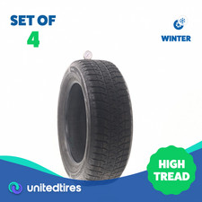Set Of 4 Used 22560r17 Bridgestone Blizzak Ws80 99h - 8.5-1032
