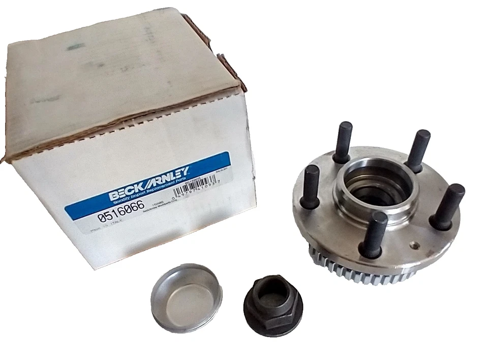 Conjunto de cojinete de rueda y buje delantero BECK/ARNLEY 051-6066 Foto 3 de 4