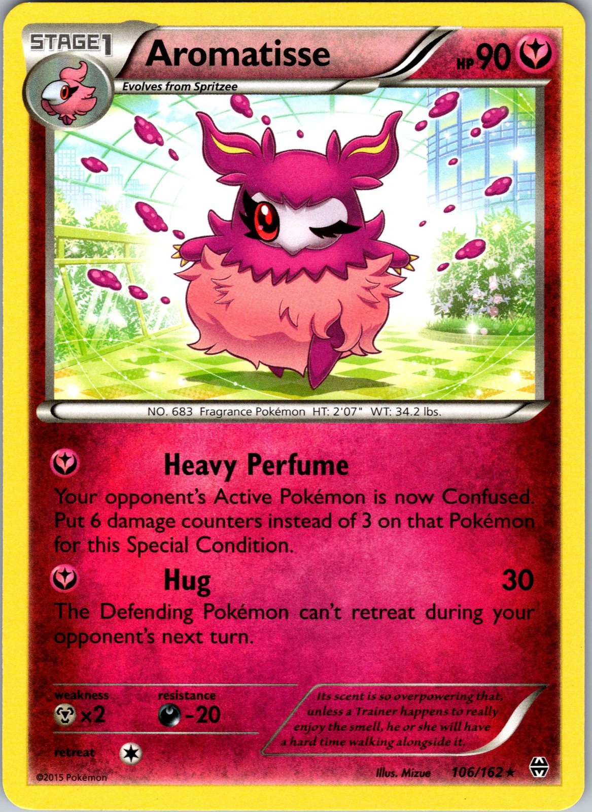 XY - BREAKthrough #106/162 Aromatisse