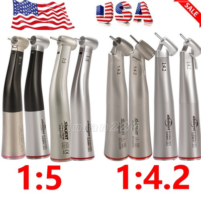 #ad #ad Dental Electric Handpiece 1:1 1:5 Contra Angle Straight Fiber Optic LED NSK Styl $199.00