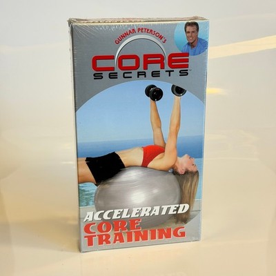 Vtg Gunnar Peterson Core Secrets Accelerated Core Training VHS Sealed 2003