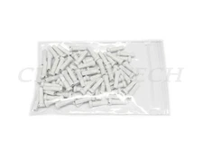 MTB Road BMX Bike 7075 Alloy Spoke Nipples 2.0mm 14G 5/8" 72 Pcs White