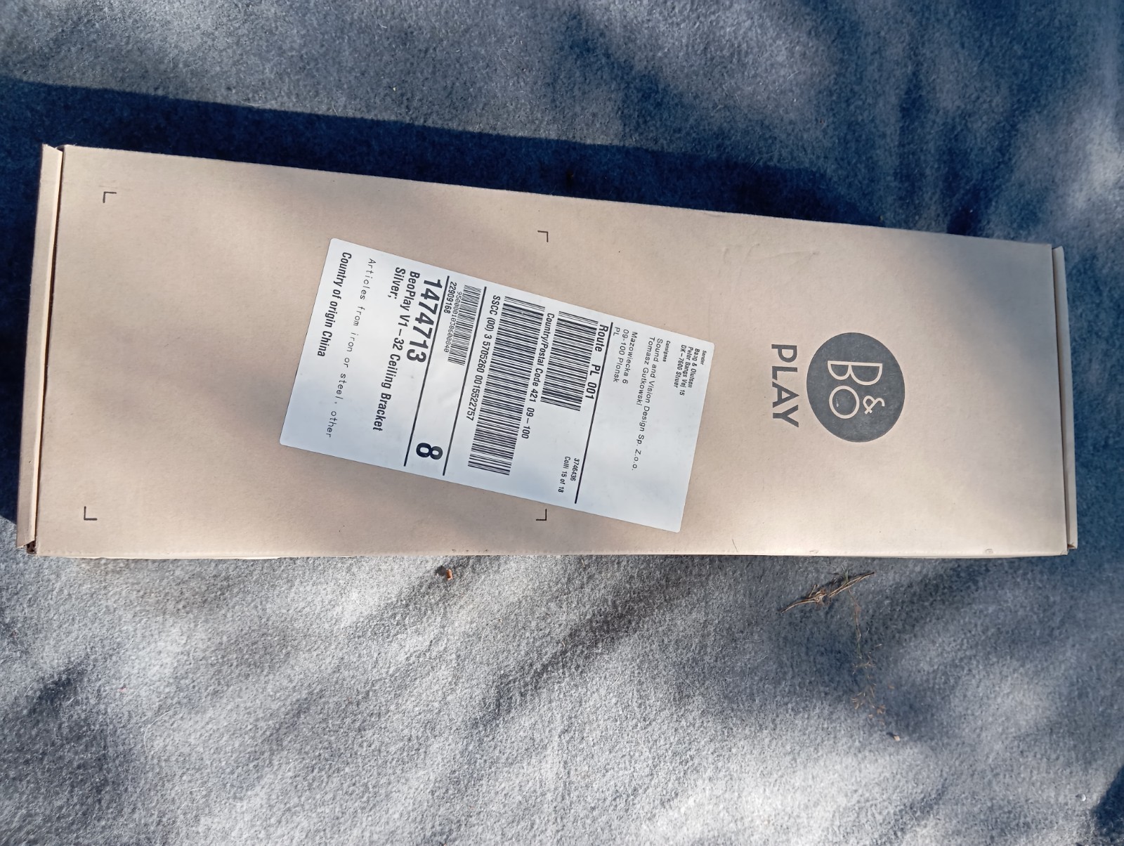 Bang & Olufsen Beoplay V1-32 Ceiling Bracket NEW