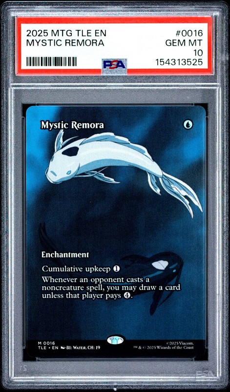 2025 MTG AVATAR: THE LAST AIRBENDER ETERNAL #0016 MYSTIC REMORA PSA 10