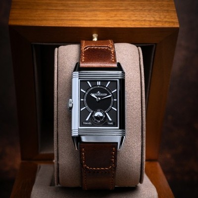 2023 Jaeger-LeCoultre Reverso Classic Duoface Q3848422 Full Set + JLC Cufflinks