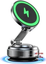 for MagSafe Car Mount Charger, 15W Fast Charging Magnetic Wireless Car