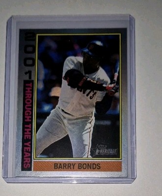 Barry Bonds - Topps Bowman 2025 - 2001 SP Chrome Through The Years
