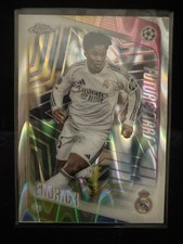 2025-26 Topps Chrome UEFA Club #86 Endrick, Real Madrid Future Stars RAYWAVE