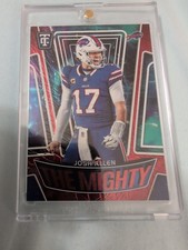 2024 Panini Totally Certified - The Mighty Josh Allen #8 Mirror Red /249