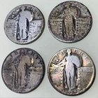 Liberty Standing Quarters 90% Silver $1 Face Value Mix Yrs Circulated 1925 -1930