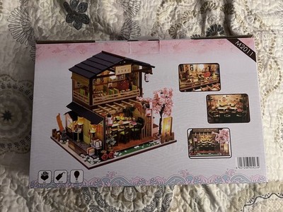 Japanese Style Sushi Restaurant Handmade Miniature House M2011 brand new in box
