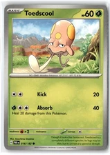 2023 Scarlet & Violet Series - Paradox Rift Toedscool #16 Common