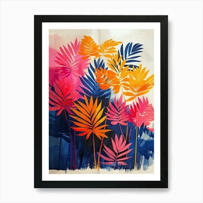 Unfolding Realities Matisse Style A gerahmtes Wandbild Poster Leinwanddruck Bild