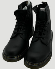 Dr. Martens 1460 Y Big Kid's Size 6 Black Leather Boots