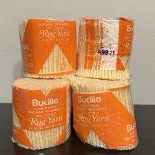 Bucilla Super Spun Pre-Cut Latch Hook Rug Yarn 1oz. Acrylic Vintage