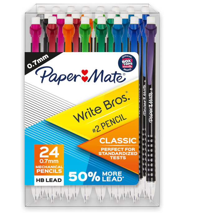 S 0.7mm Write Bros. Classic Number 2 Pencil Set Offi