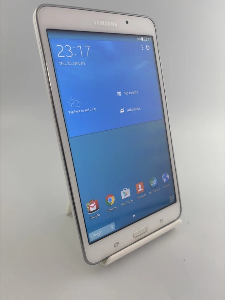 Samsung Galaxy Tab 4 7.0 SM-T230 White Wi-Fi 8GB 7" 3MP Android Tablet #i01 - Image 4 of 4
