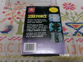 #847 Star Force Nintendo NES in Box w Manual Works Great