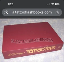 Tattoo Time Ed Hardy Box Set First Print 2012 RARE Brand New