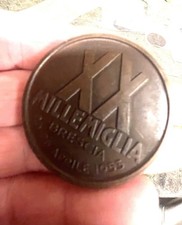 ORIGINAL 1953 Mille Miglia finishers bronze medal