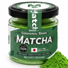 Matchaeco 50g Japanese Ceremonial Matcha Green Tea Powder |  Recyclable Jar