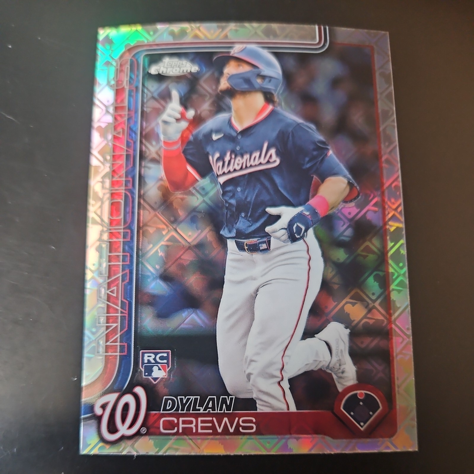 2025 Topps Chrome Logofractor Edition - Dylan Crews, Dylan Crews #146 (RC)