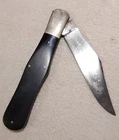 VINTAGE KABAR USA SLICK BLACK DELRIN COKE BOTTLE KNIFE