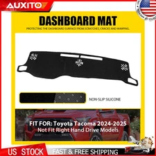 Dashboard Pad Cover Dash Mat Sun Protector Non-Slip For 2024 2025 Toyota Tacoma