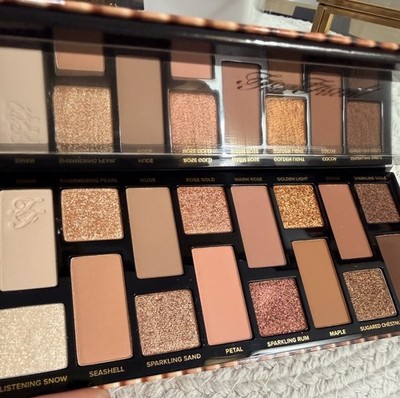 TOO FACED BORN THIS WAY~THE NATURAL NUDES EYE SHADOW PALETTE~16 SHADES~FULL SIZE